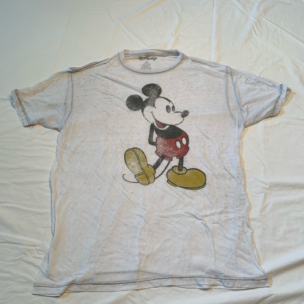 Great Condition Mickey Mouse Tissue Tee Size XL